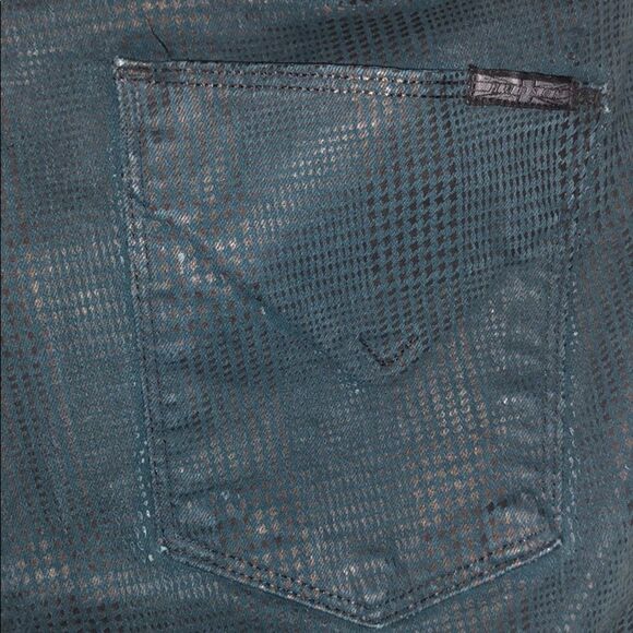 HudsonâCoated HoundstoothâPrintâJeans - Picture 4 of 7